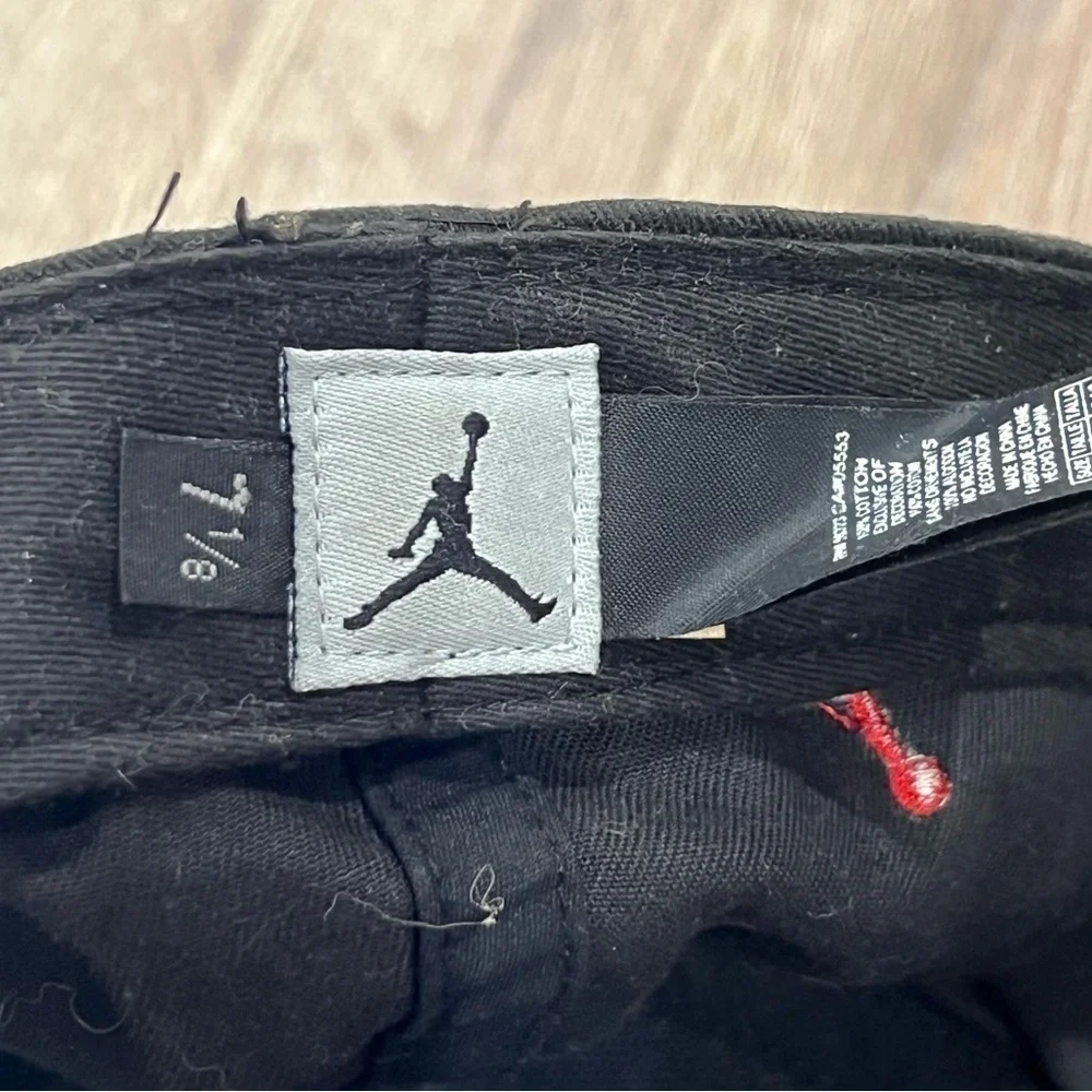 Rare Air Jordan Flight 7 1/8 23 Chicago Bulls Basketball Hat Fitted Cap VTG